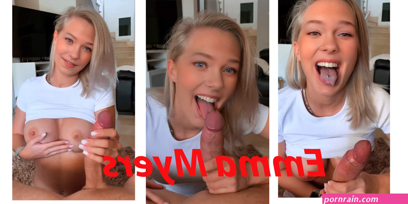 Emma Myers takes care of your cock DeepFake Porn Video