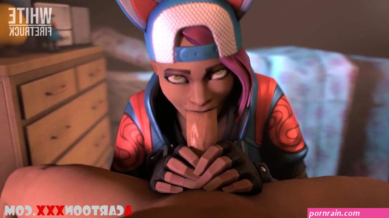 Hot Fortnite sex with footjob and pussy hammering