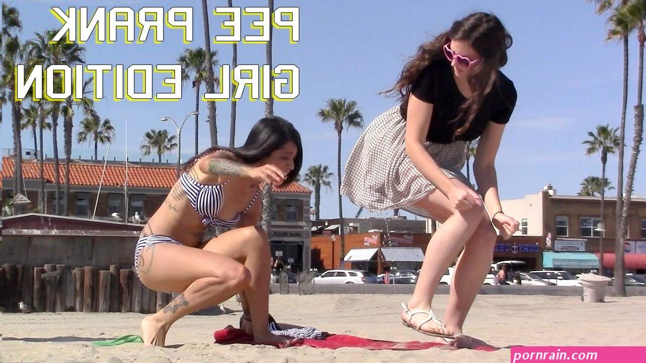 Girl Peeing on Girls PRANK