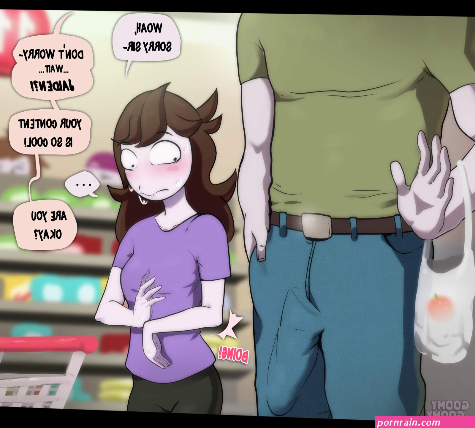 GOOMY GOOMY art on X: Jaiden meets fan :O r34 rule34 jaiden art