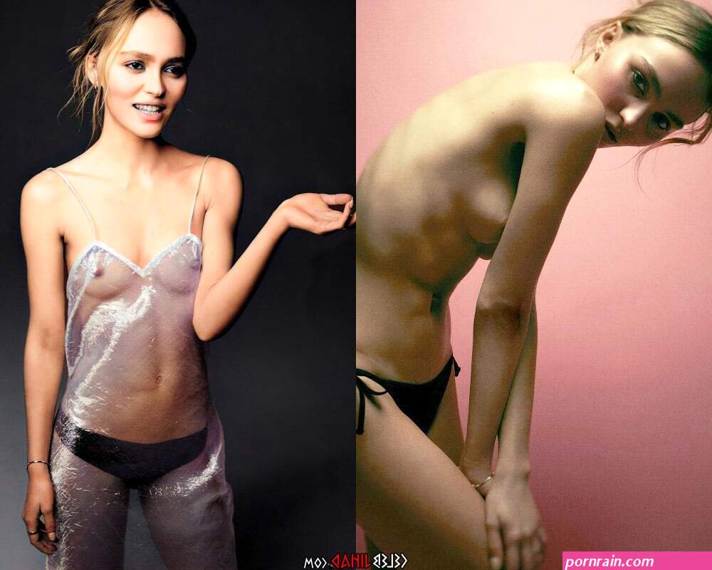 Lily-Rose Depp Topless Nude Photo Shoot