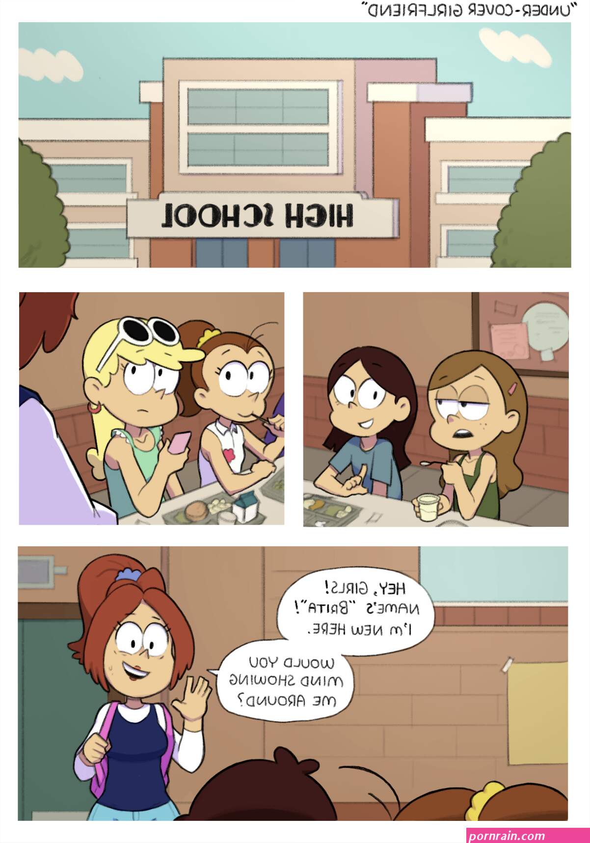 Undercover Girlfriend Porn comic Rule 34 comic Cartoon porn comic