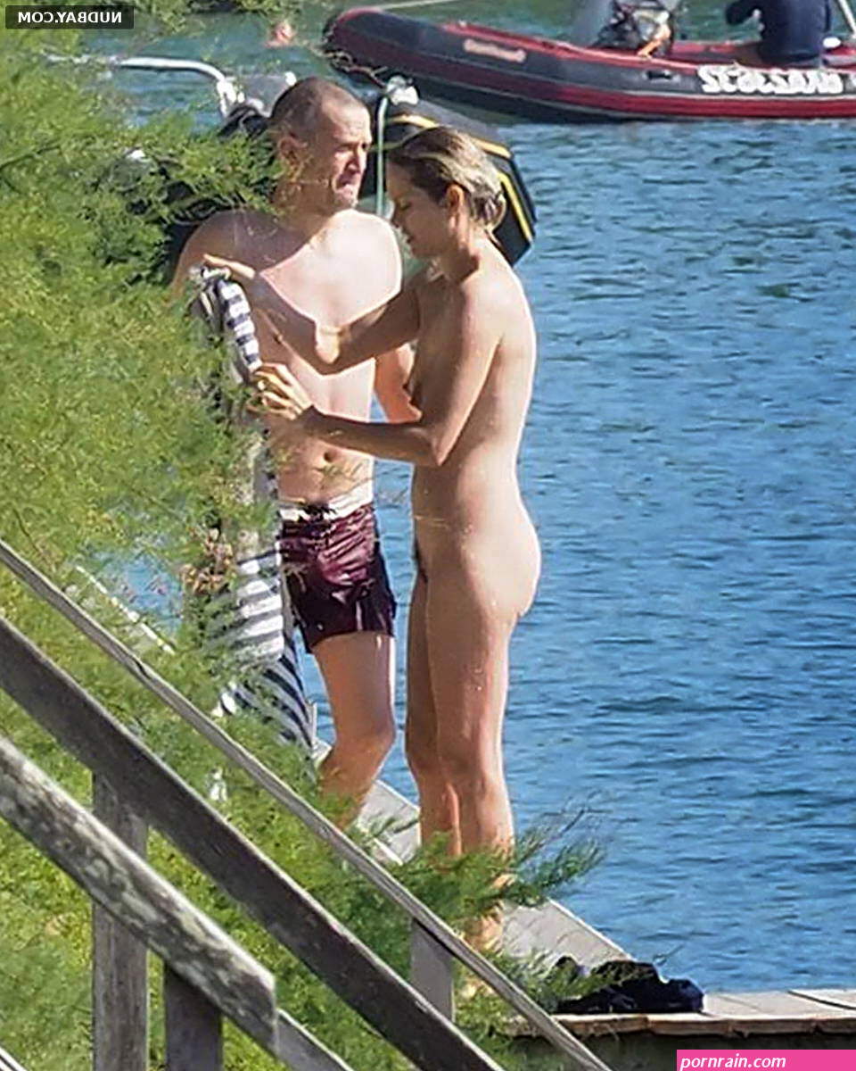 Marion Cotillard nude in the ocean in Cap-Ferret France Aug 02 2018