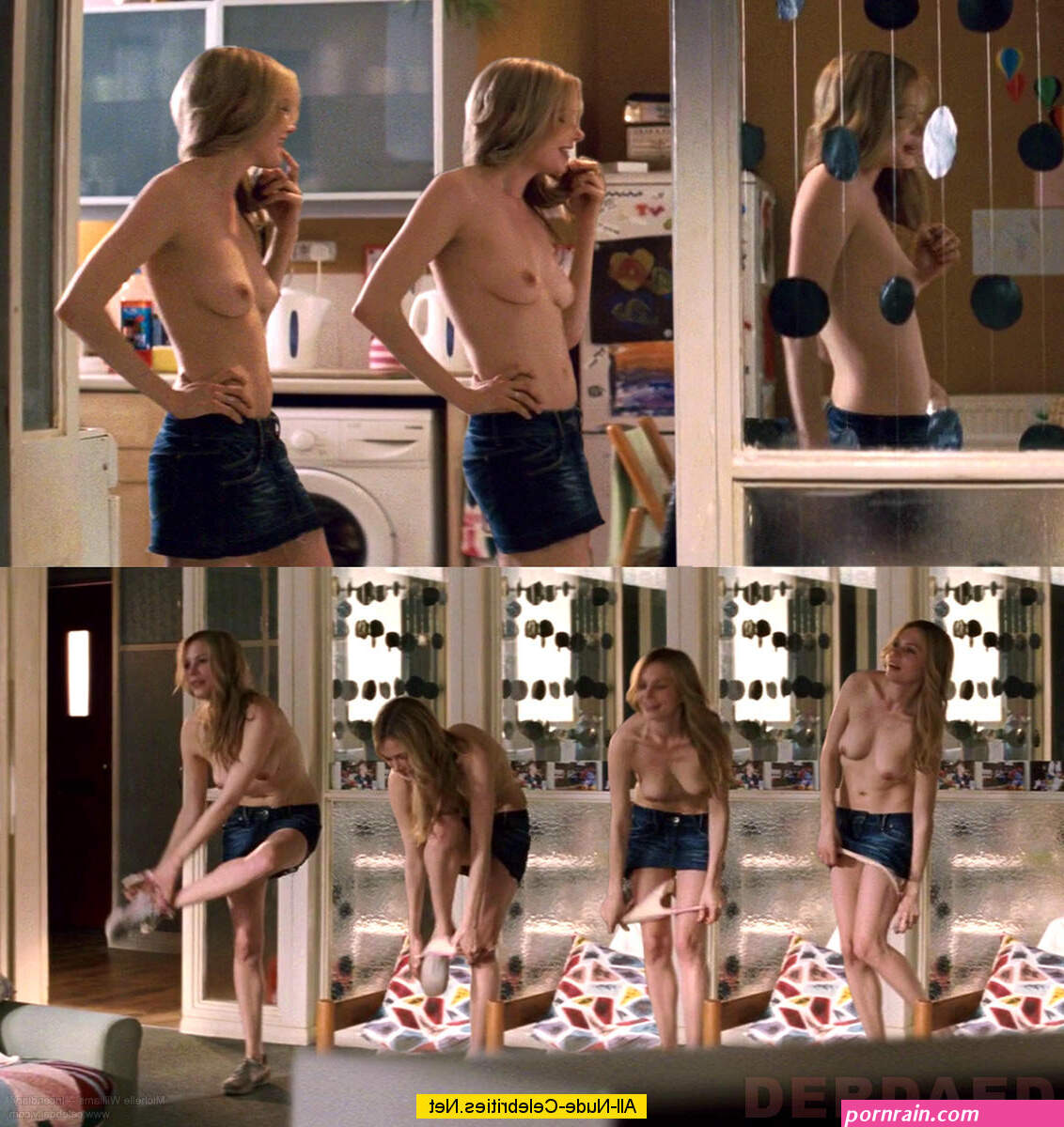 Michelle Williams nude in sexual scenes from movies