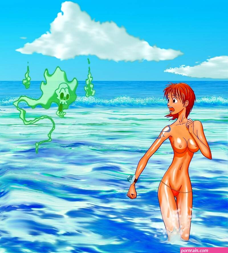 Nami naked breasts by Rysa