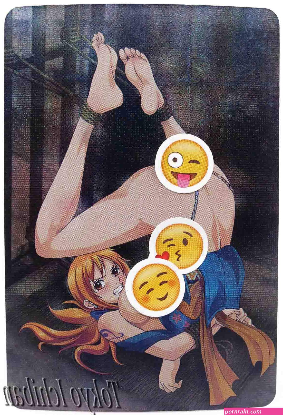 One Piece Sexy Card Nami Naked 3