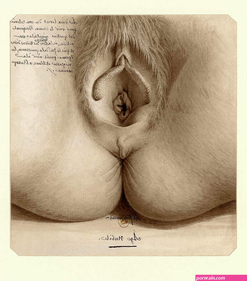 Vagina Nubile Age Painting by Jean-Jacques Lequeu