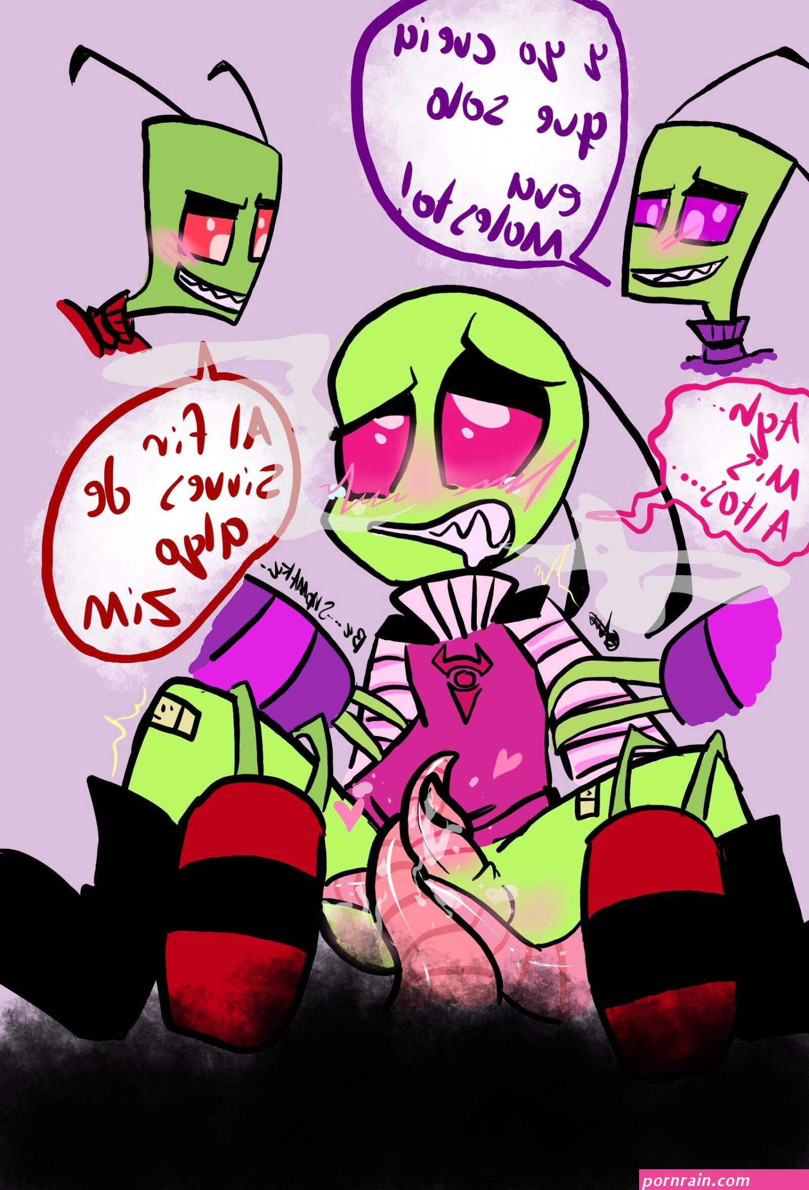 Mortuss the mad scientist on X: nsfw yaoi nsfwart rule34 dominwo coshino- me quedo meh- xd