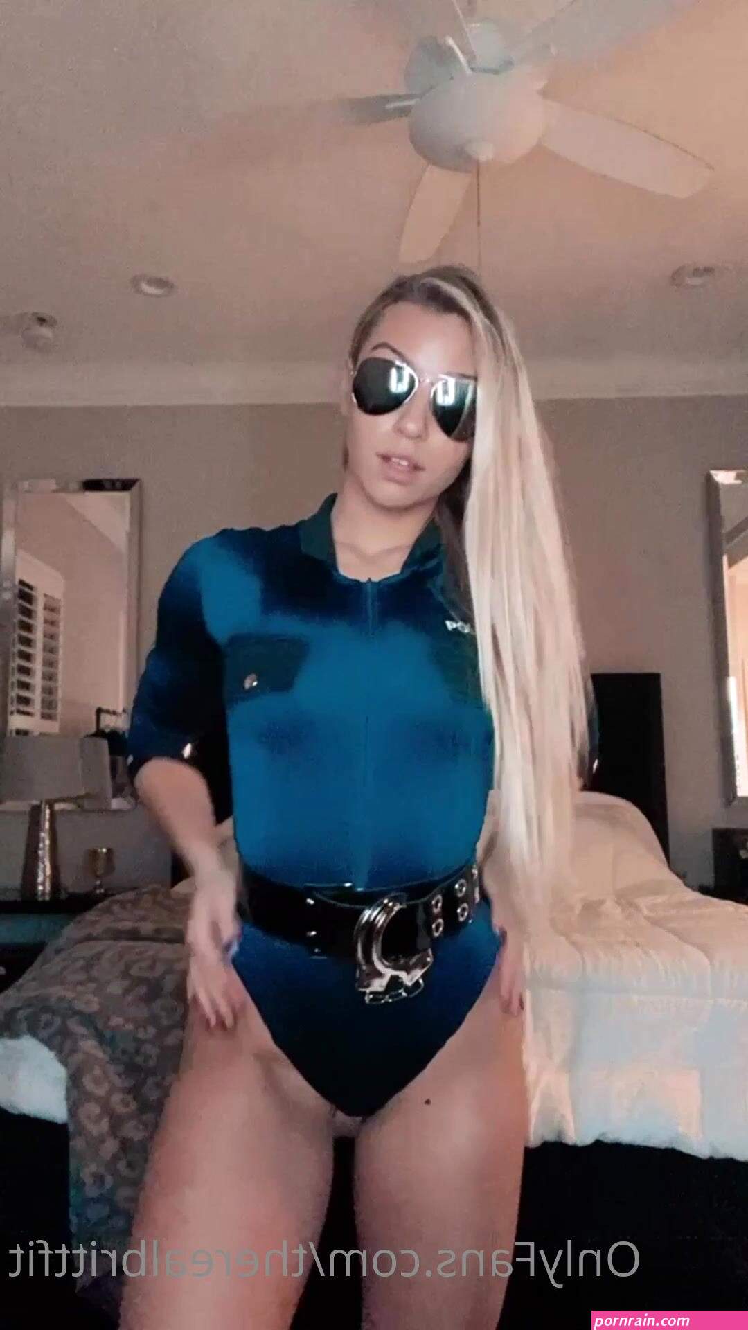 Therealbrittfit leaked OF hot police women