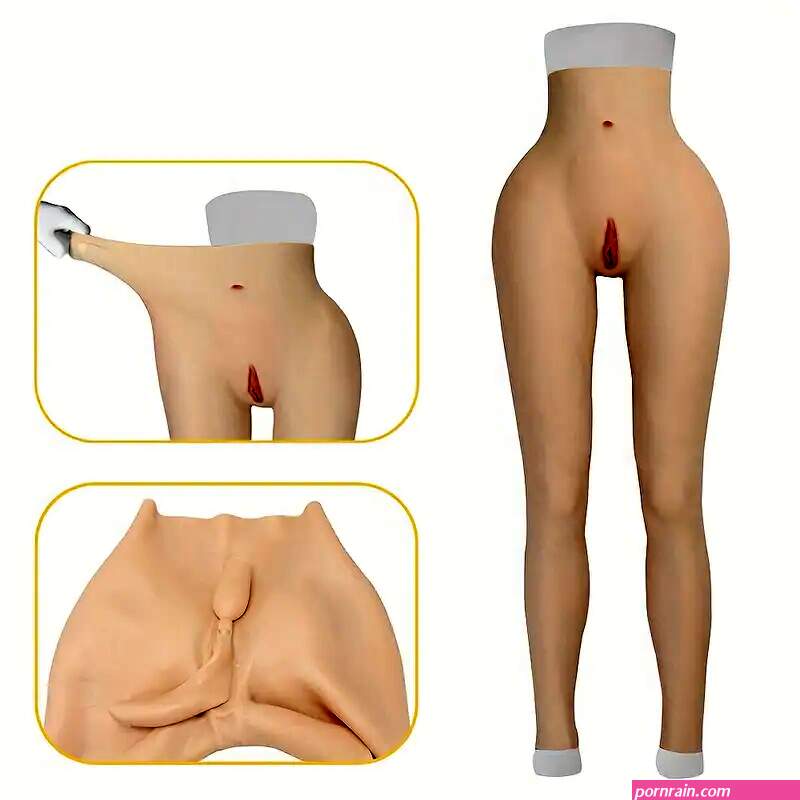 Silicone Realistic Vagina Panties Shemale Crossdresser Pussy