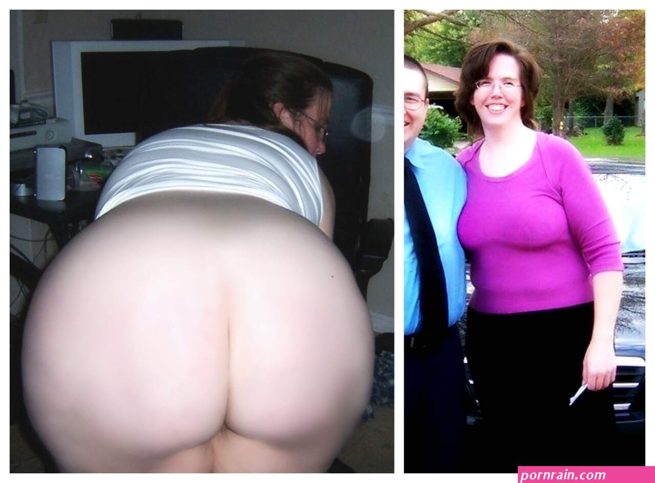 Big Booty White Milf Dressed And Undressed