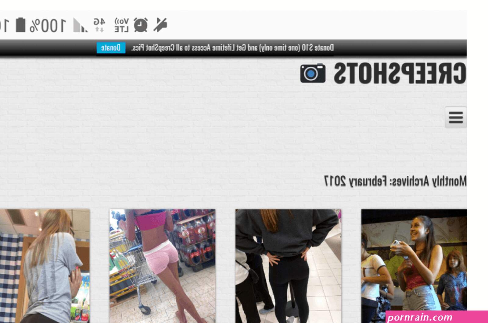 What are Creepshots News La Trobe University