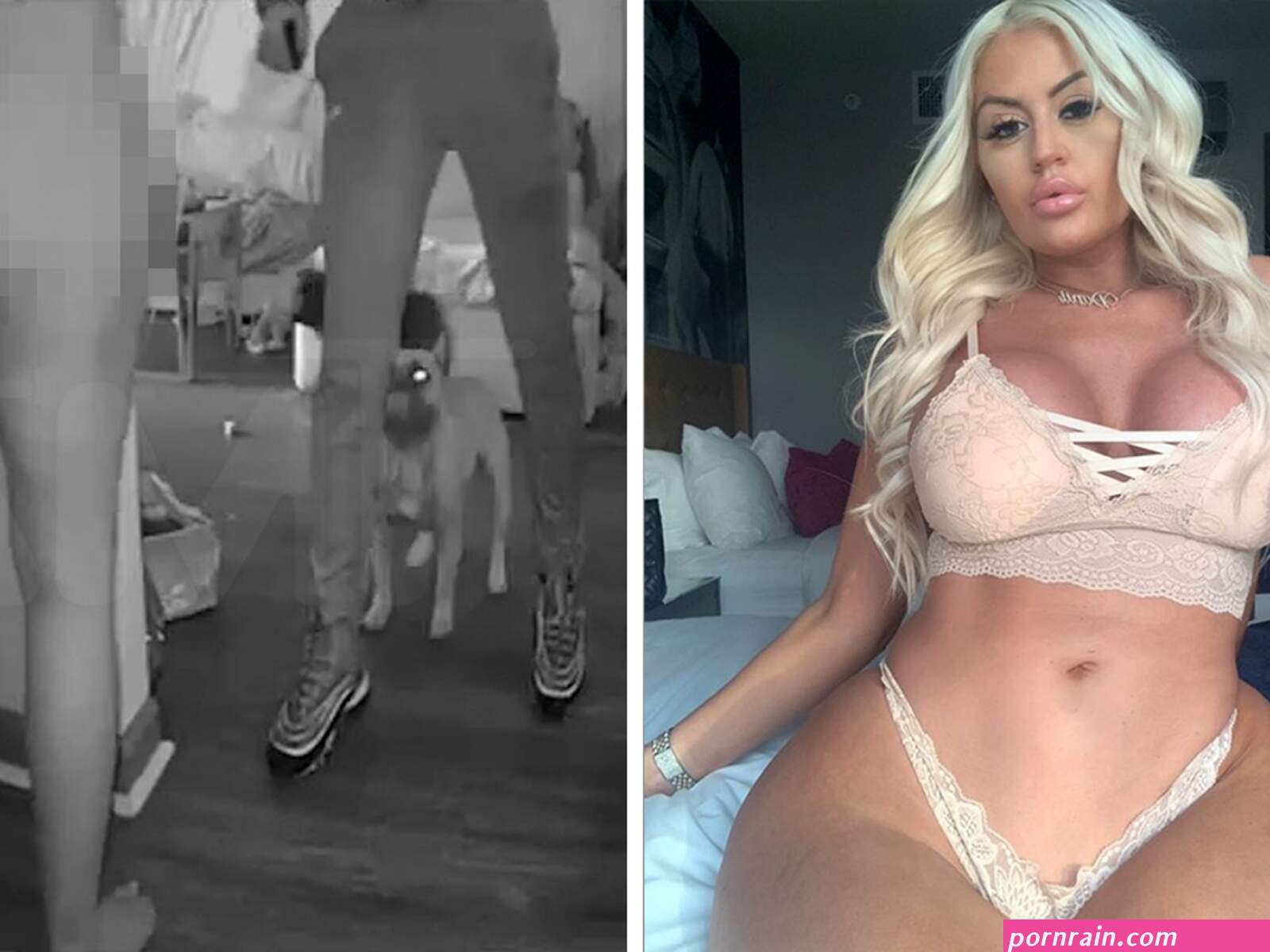 Model Confronts Armed Robber While Naked!