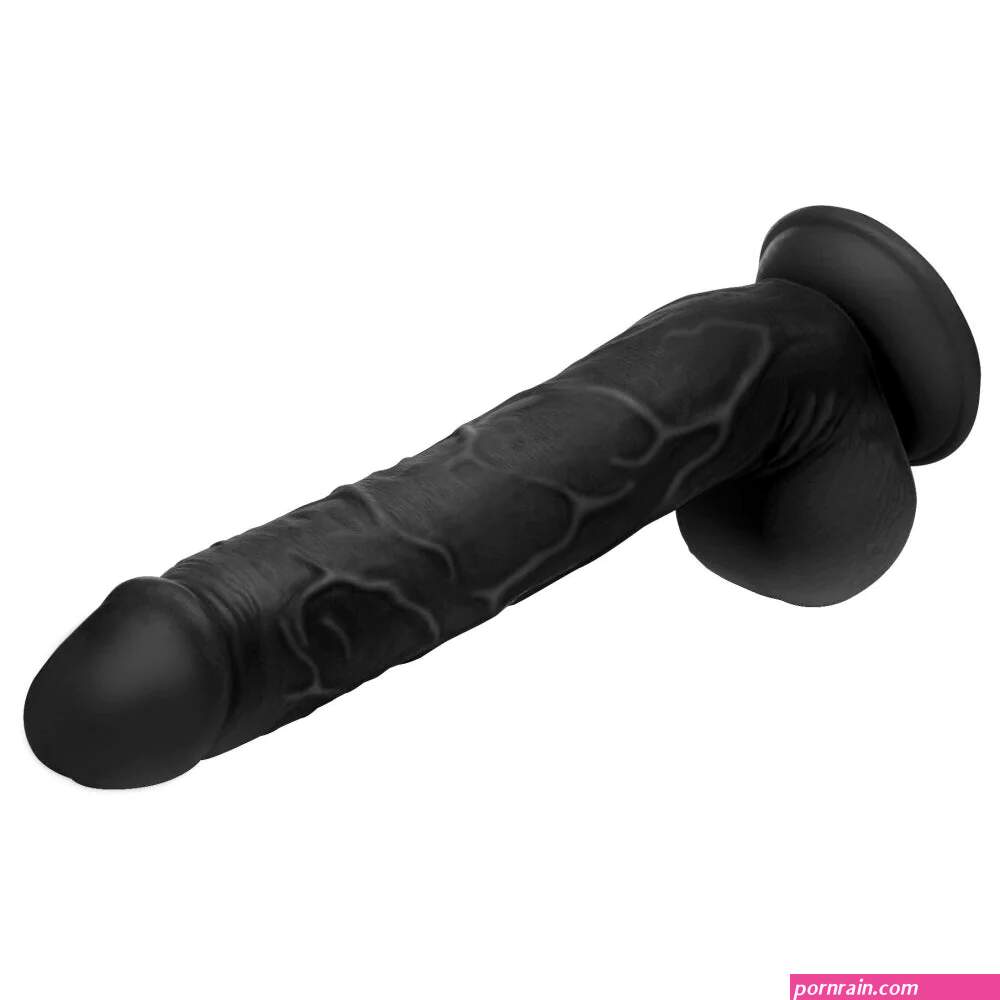 Long Logan 10 Inch Dildo with Balls