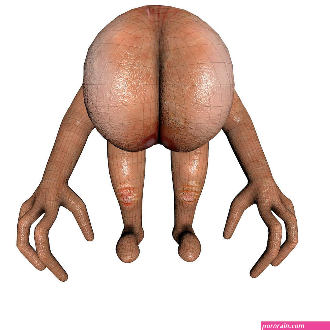 3d Model Walking Butt