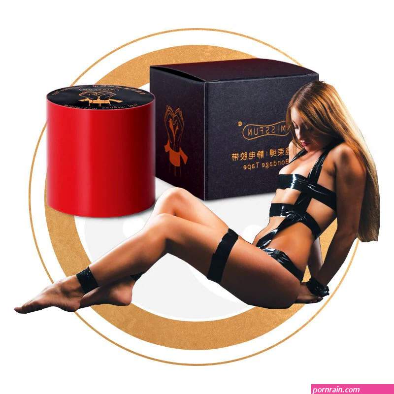 BDSM Bondage Tape 16metres Erotic Self-adhesive Electrostatic Kinky Binding Luxury PVC