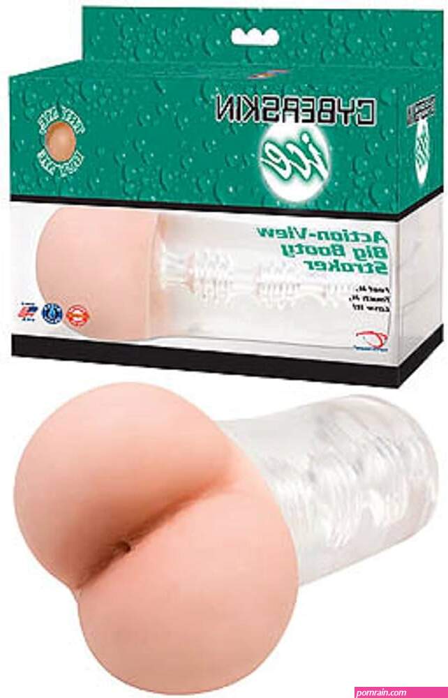 : Cyberskin Ice Action-View Big Booty Stroker. If You Like a Fantastic Ass Then The cyberskin Ice Action-View Big Booty Stroker is just The Intimate Toy : Health Household