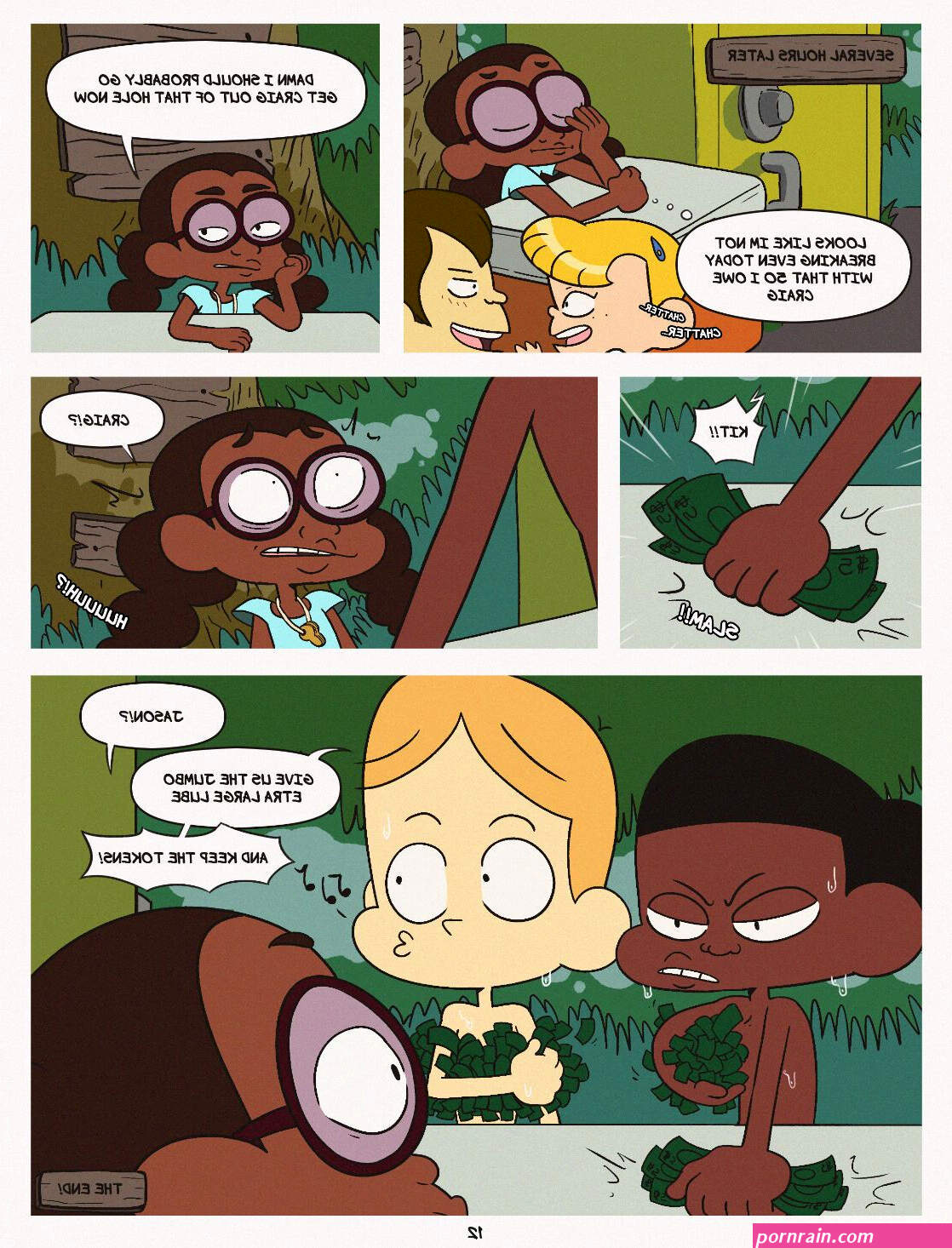 Craig Fucks The Creek Porn Comic
