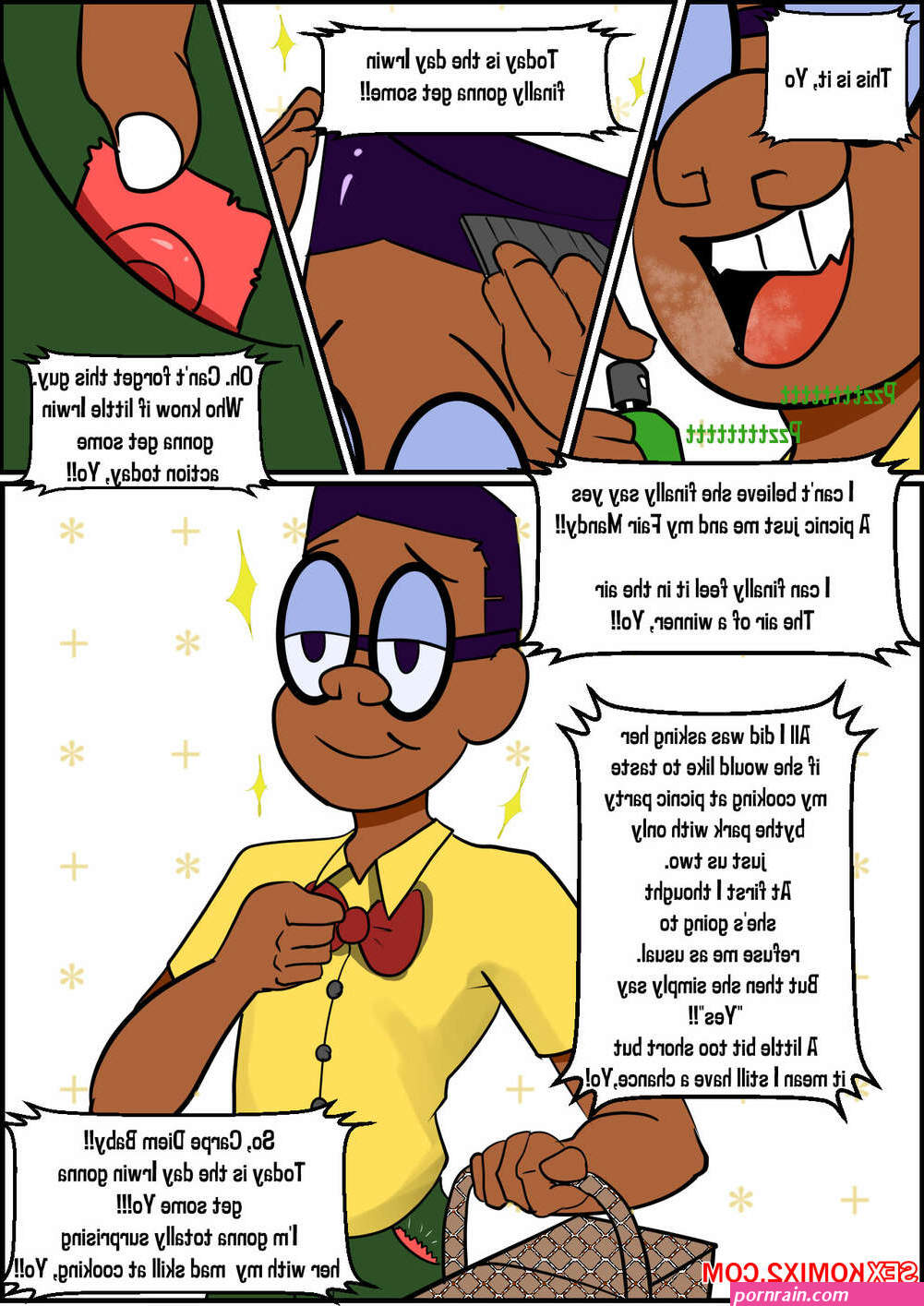 Porn comic Irwin Got a Clue. Anont Sex comic sexy blonde was