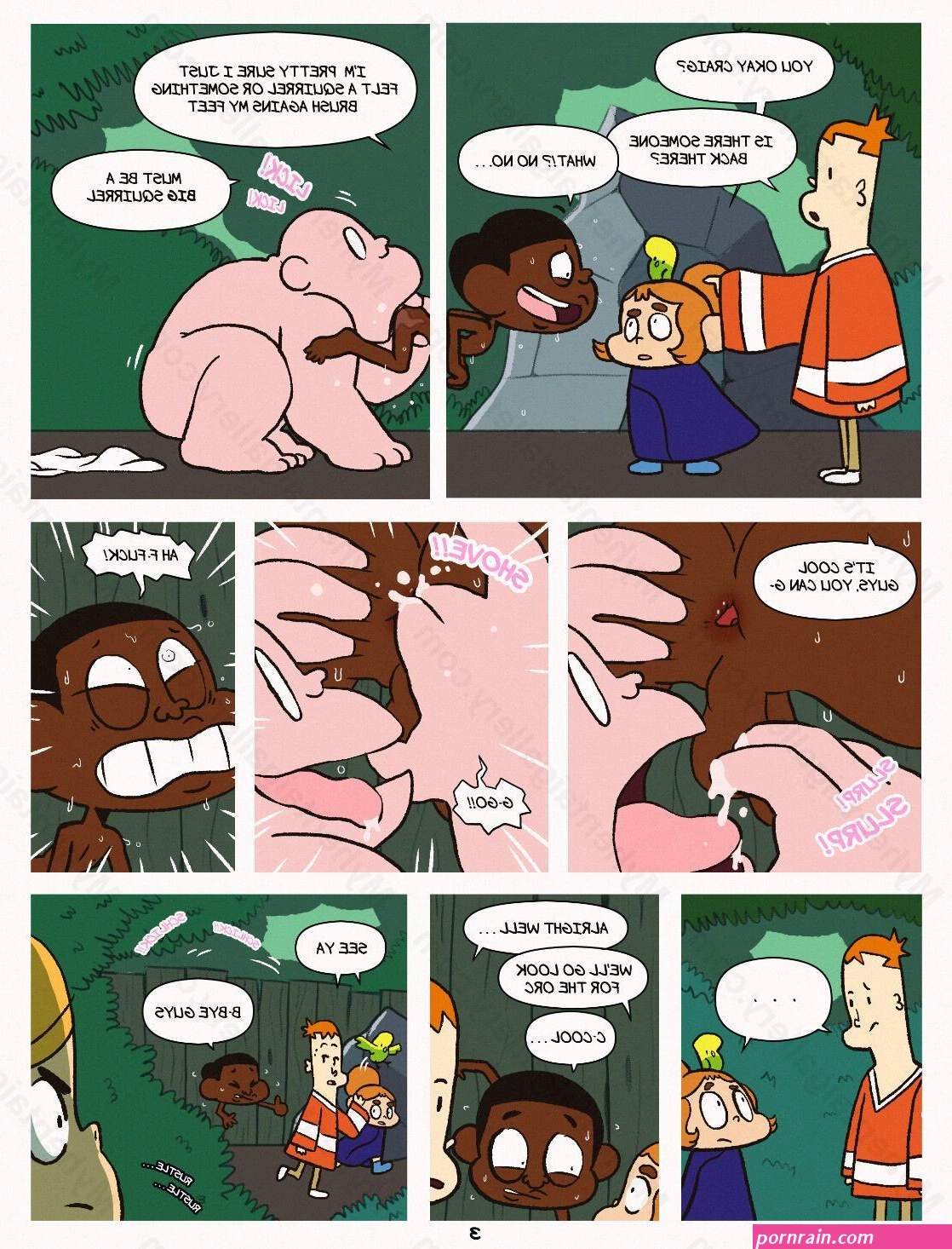 Craig Fucks The Creek HD Hentai Porn Comic