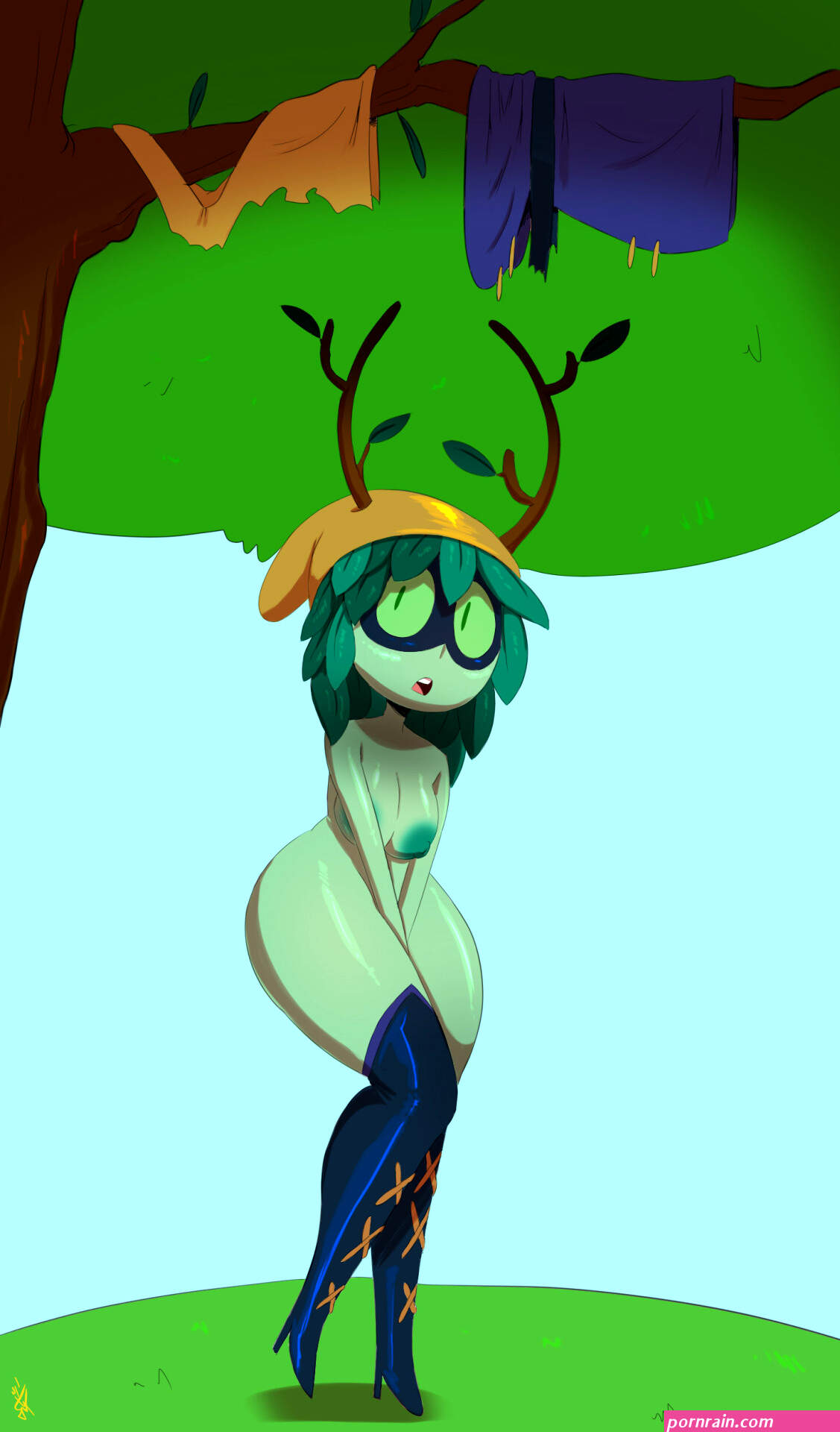 Huntress Wizard porn Rule 34 Hentai