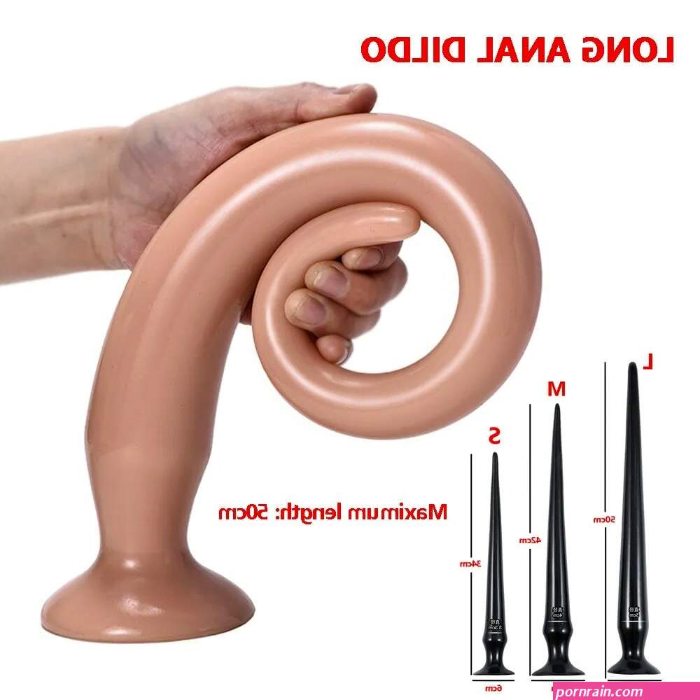 Long-Dildo-With-Suction-Cup-Plug-For-Women-Anal-Dilator-Gay-G Spot-Buttplug