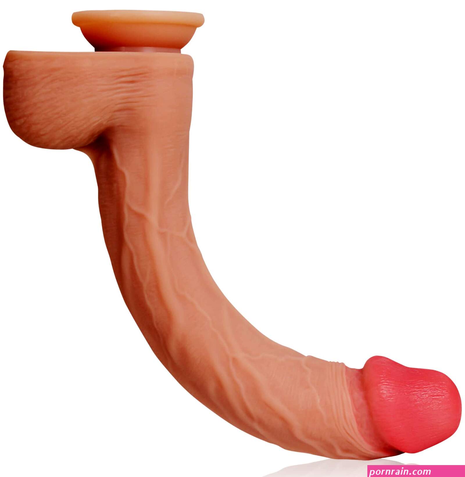 : 14.5 Inch Super Long Double Layer Realistic Dildo Liquid Silicone Material No Any Smell Huge Dong Large Penis Skin : Health Household