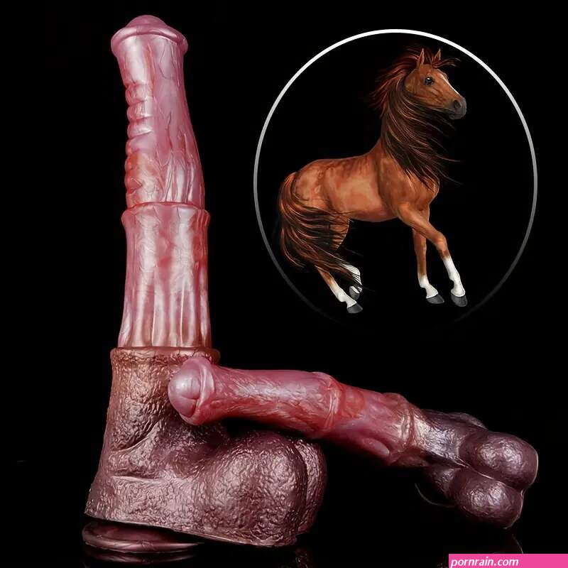 Realistic Horse Dildo Silicone Huge Long Dildo Anal