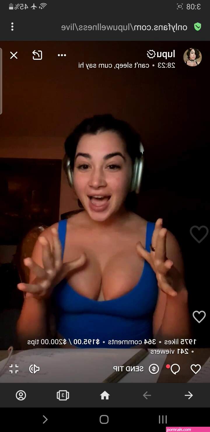 Lupuwellness Nude Boobs Shake Livestream