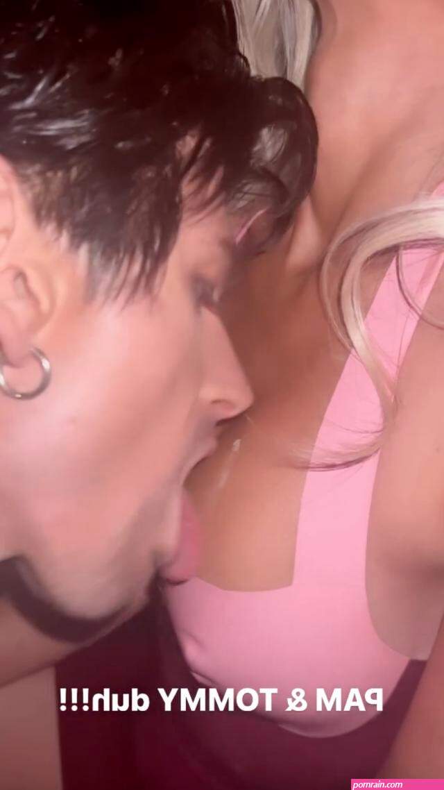 MGK Licks Megan Foxs Boobs in Pam and Tommy Halloween Costumes: See Photos of the Sexy Moment