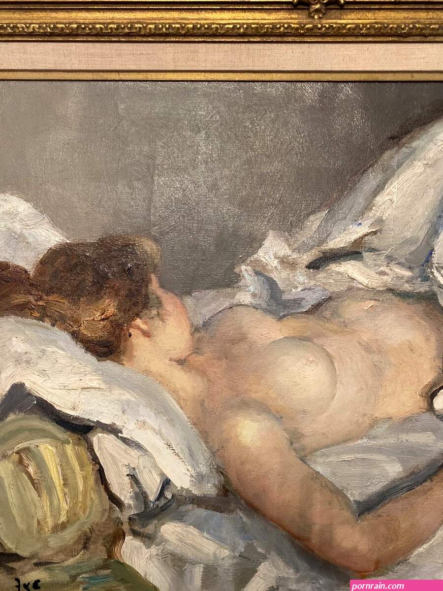 Proantic: Nude Impressionist Painting Of A Young Woman Signed Marcel D