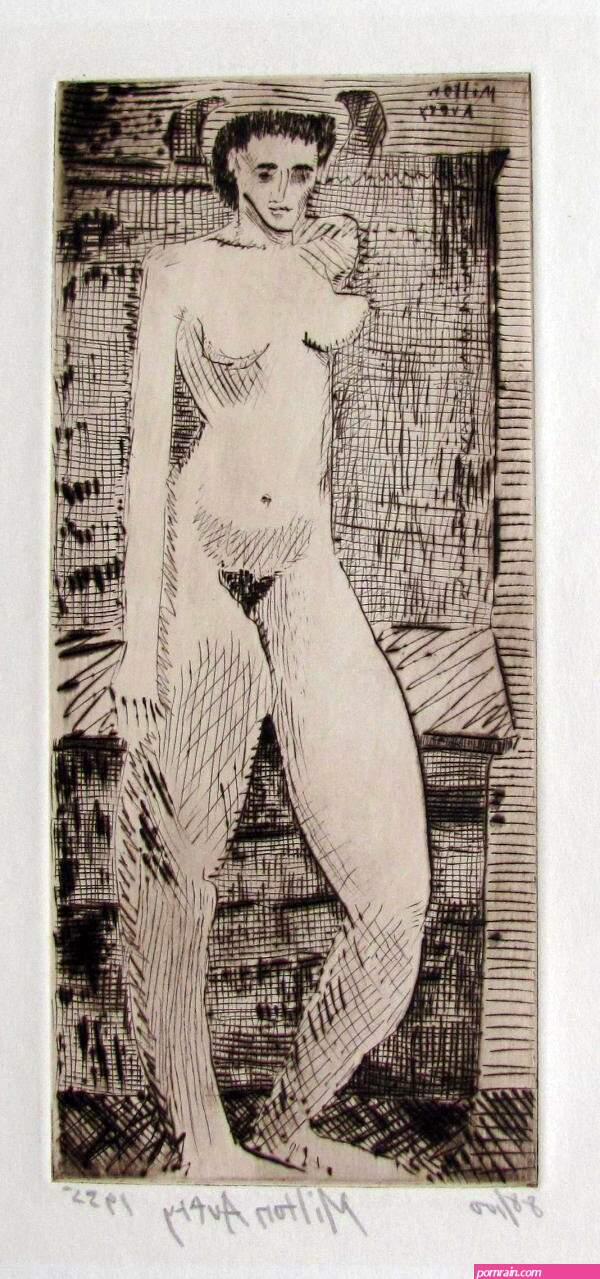 Young Girl Nude by Milton Avery