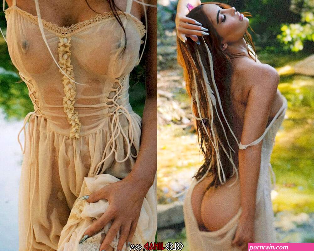 Megan Fox Showing Off Her Nude Tits And Ass Again