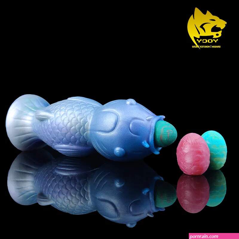 YOCY Huge KOI Dildo Ovipositor 8.9cm Thick Bead Anal Plug Sex Toy Lay Eggs Sex Pleasure For Women Men Masturbator Adult 18 Shop