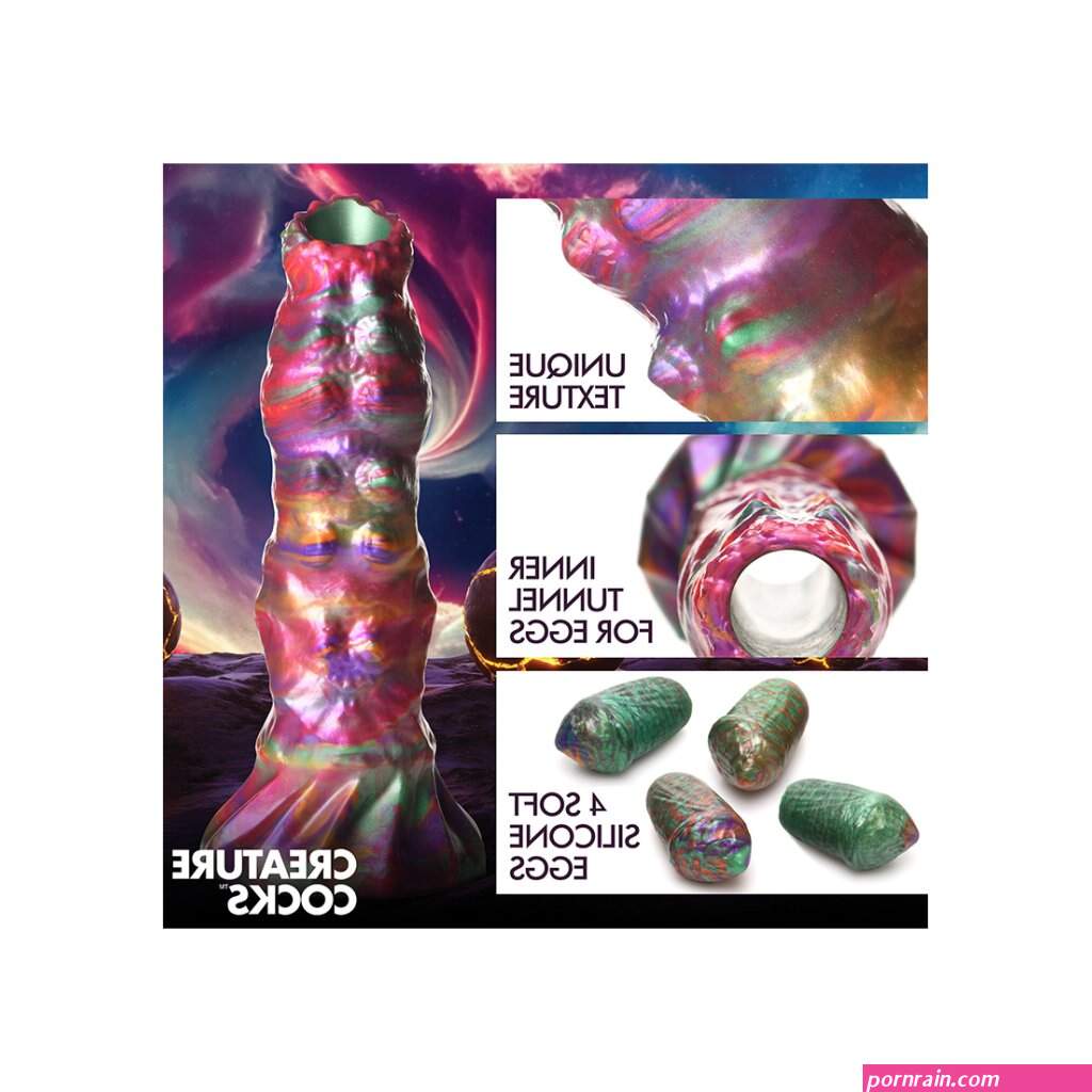 Larva Silicone Ovipositor Dildo with Eggs 229 cm 6850