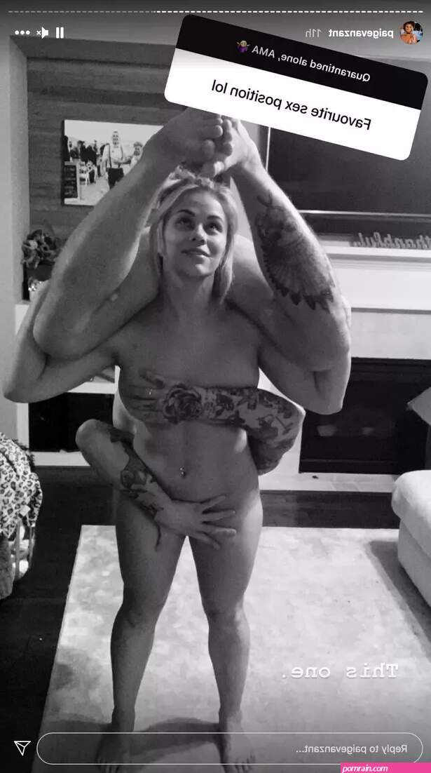 Ex-UFC star Paige VanZant names favourite sex position in kinky naked reveal