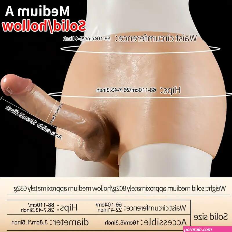 1 Pieza Pantalones Consoladores Pantalones Slidos Pene
