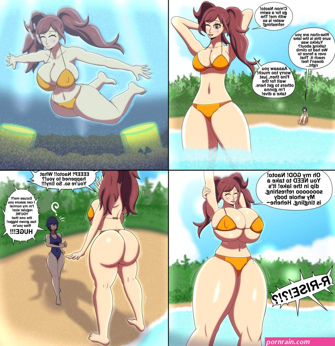 JustDrawingJake Giant Lake of Growth Persona 4