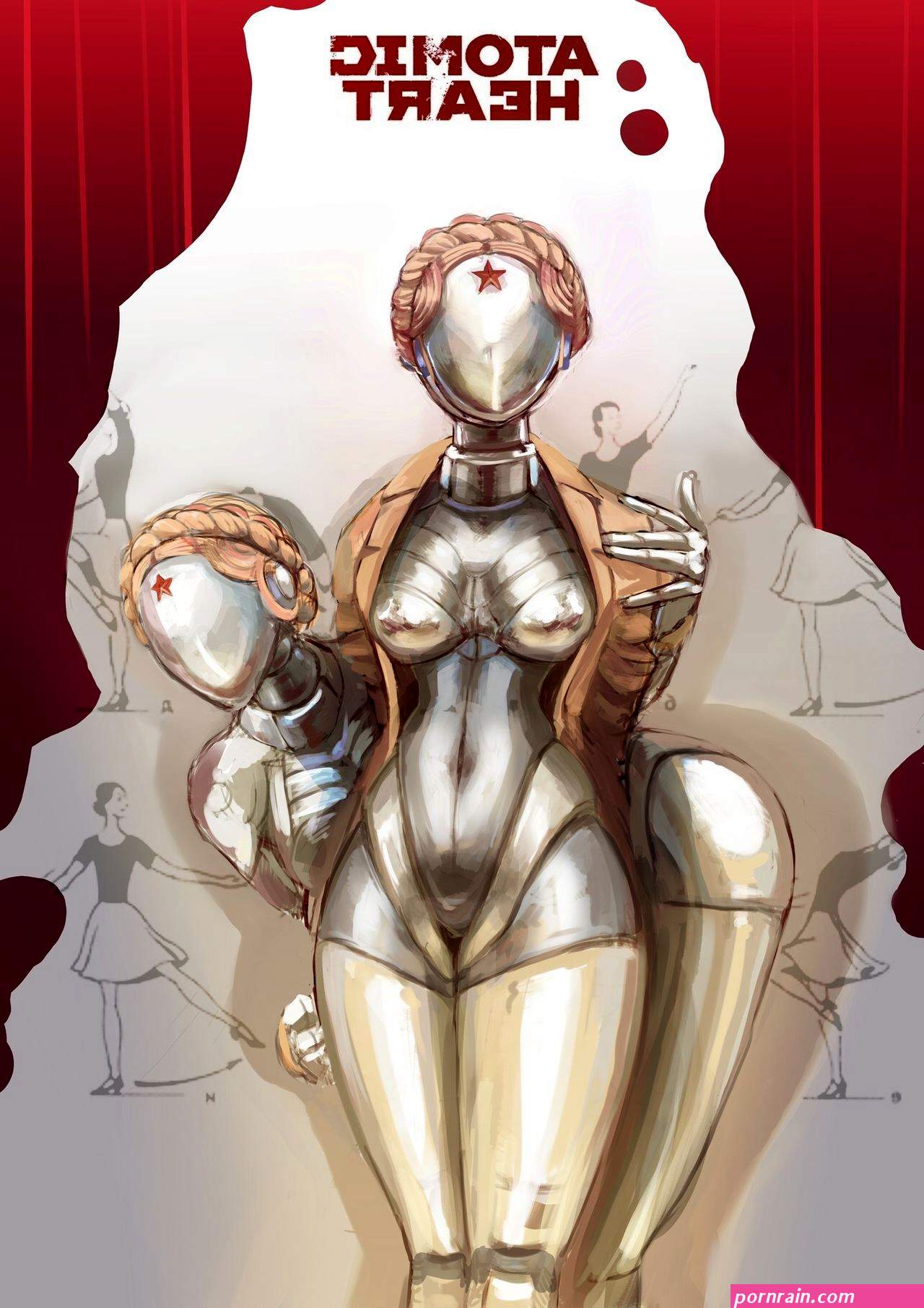 Robot Twins Atomic Heart Porn comic Rule 34 comic Cartoon porn comic
