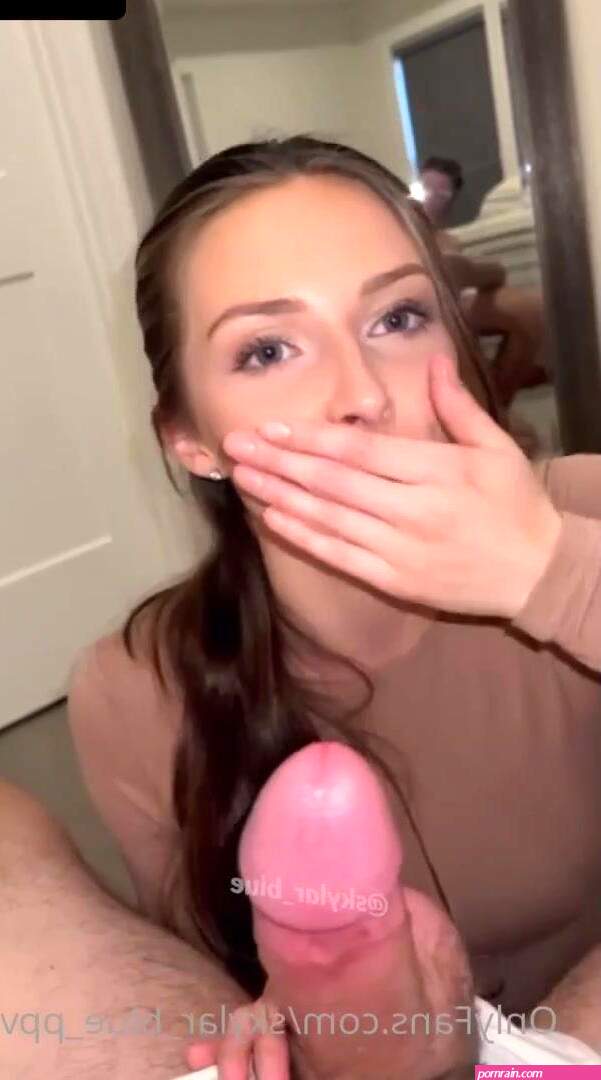 Skylar Blue POV Cumshot Facial OnlyFans Video Leaked