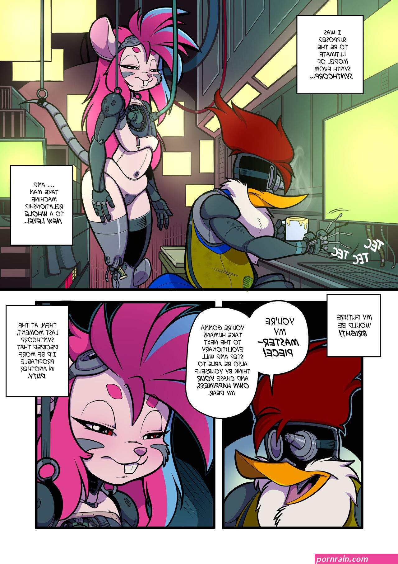 Cybermouse Kim Porn Comic english 02