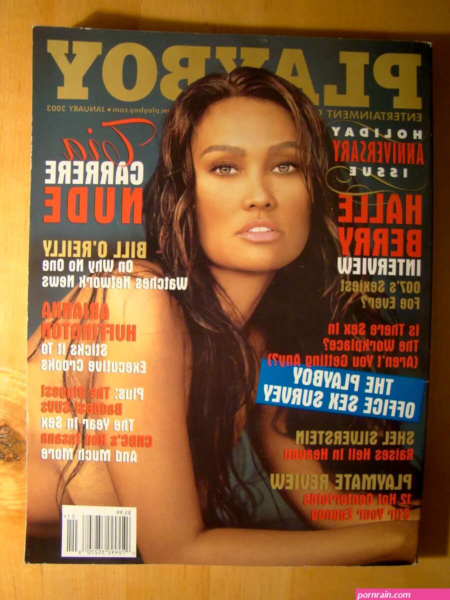 Original Playboy Magazine January 2003 Tia Carrere Nude Rebecca Anne Ramos