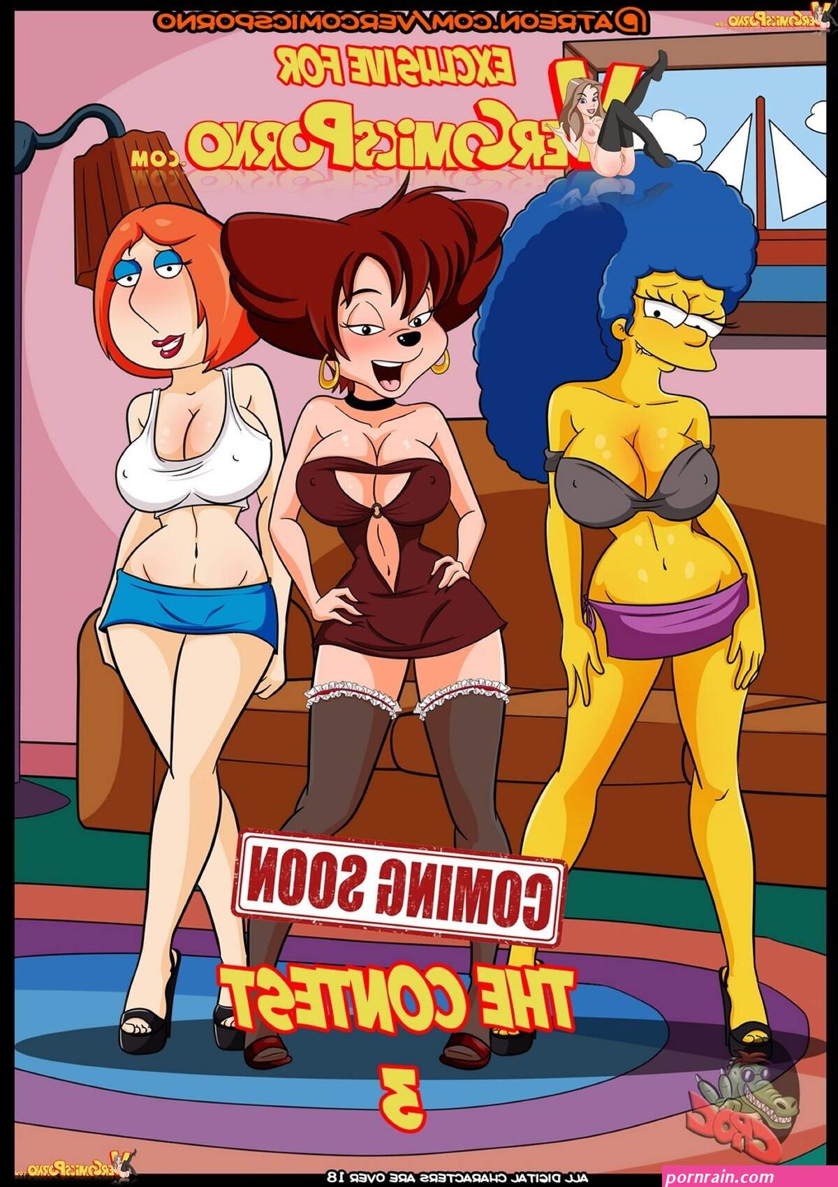The Contest 3 Simpsons Family Guy XXX Toons Porn
