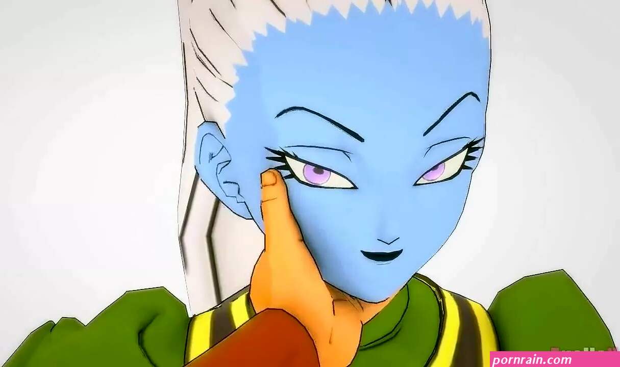 DBZ rule 34: Vados sucks your thumb as you caress her