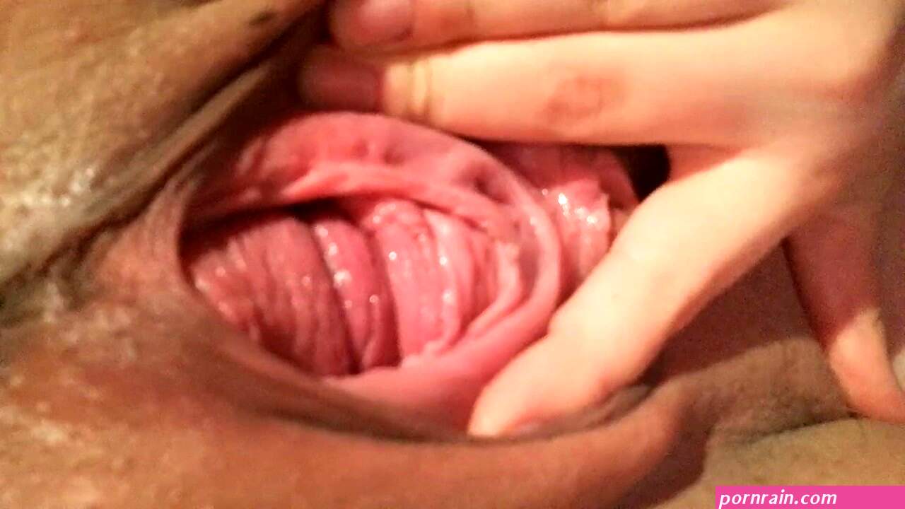 Open Wide Pussy and PUSH Out see Cervix POV