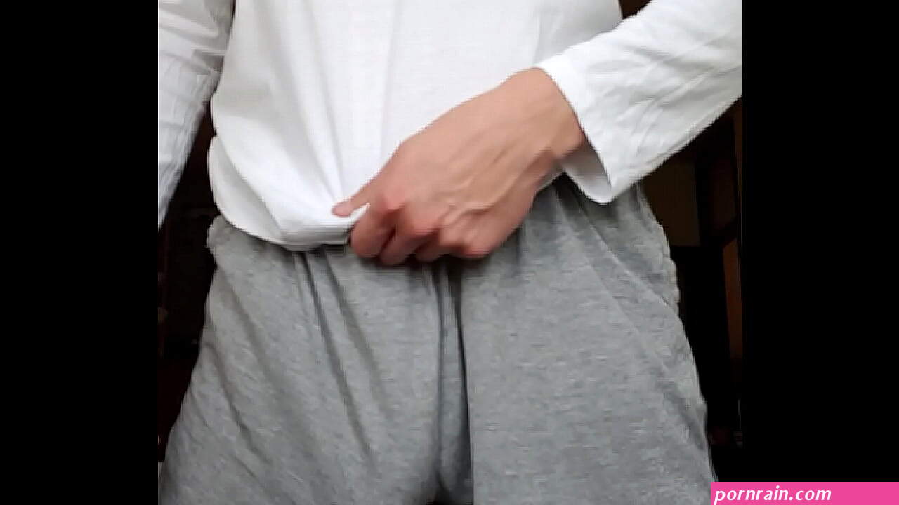 Sweatpants huge dickprint
