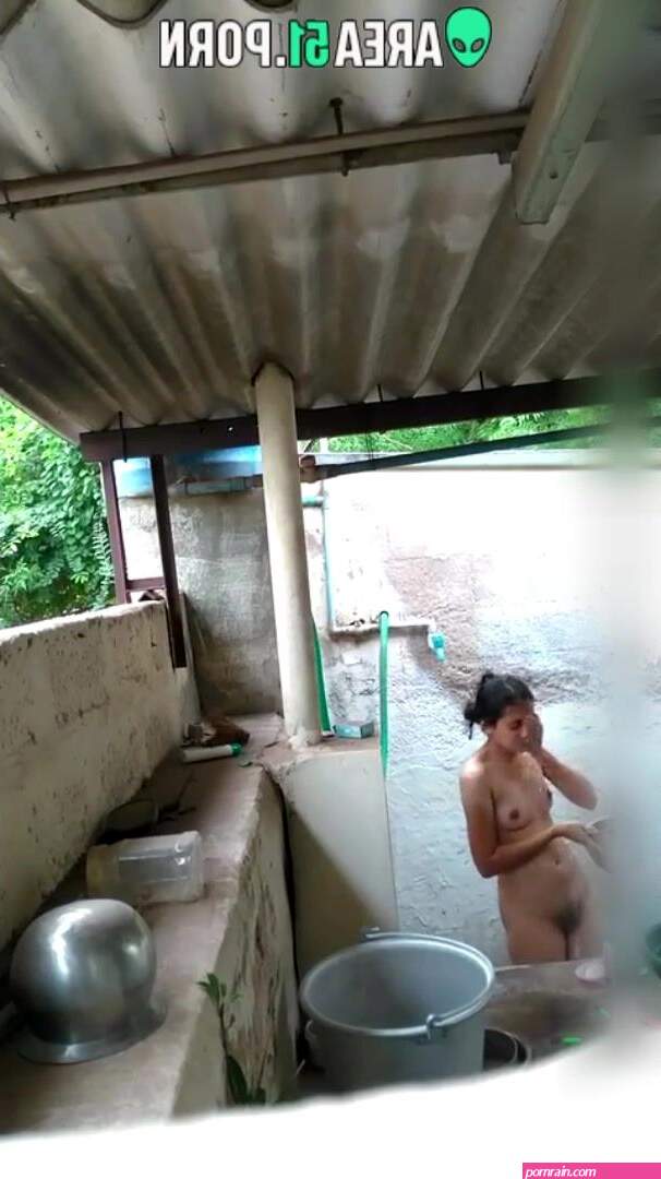 Desi XXX leaked! Bored village sister nude bath recorded by lewd brother