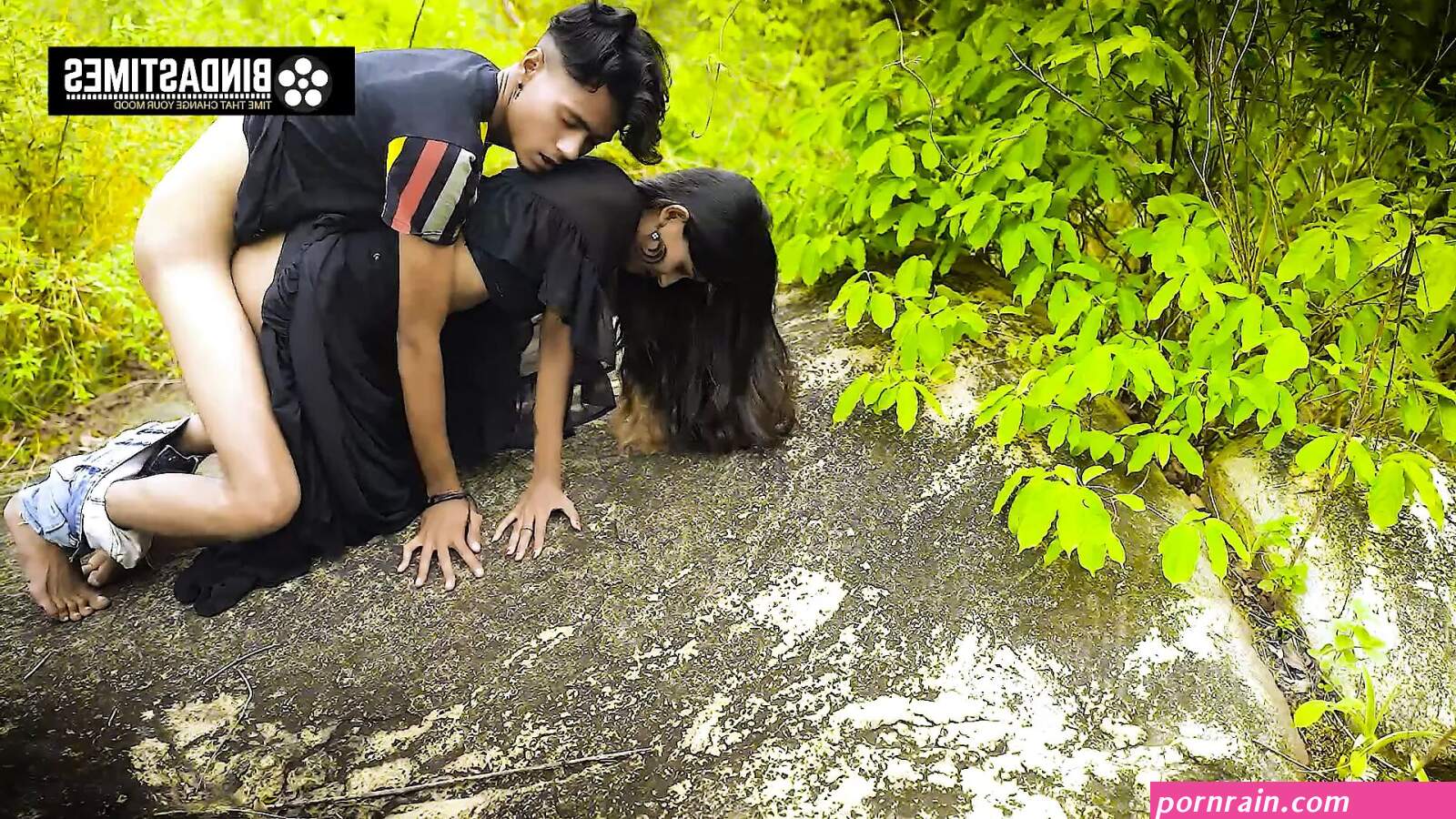 Oh Dear Mountain Boy Fucks His Girlfriend Sudipa in the Jungle Openly Hindi Clear Audio watch online or download