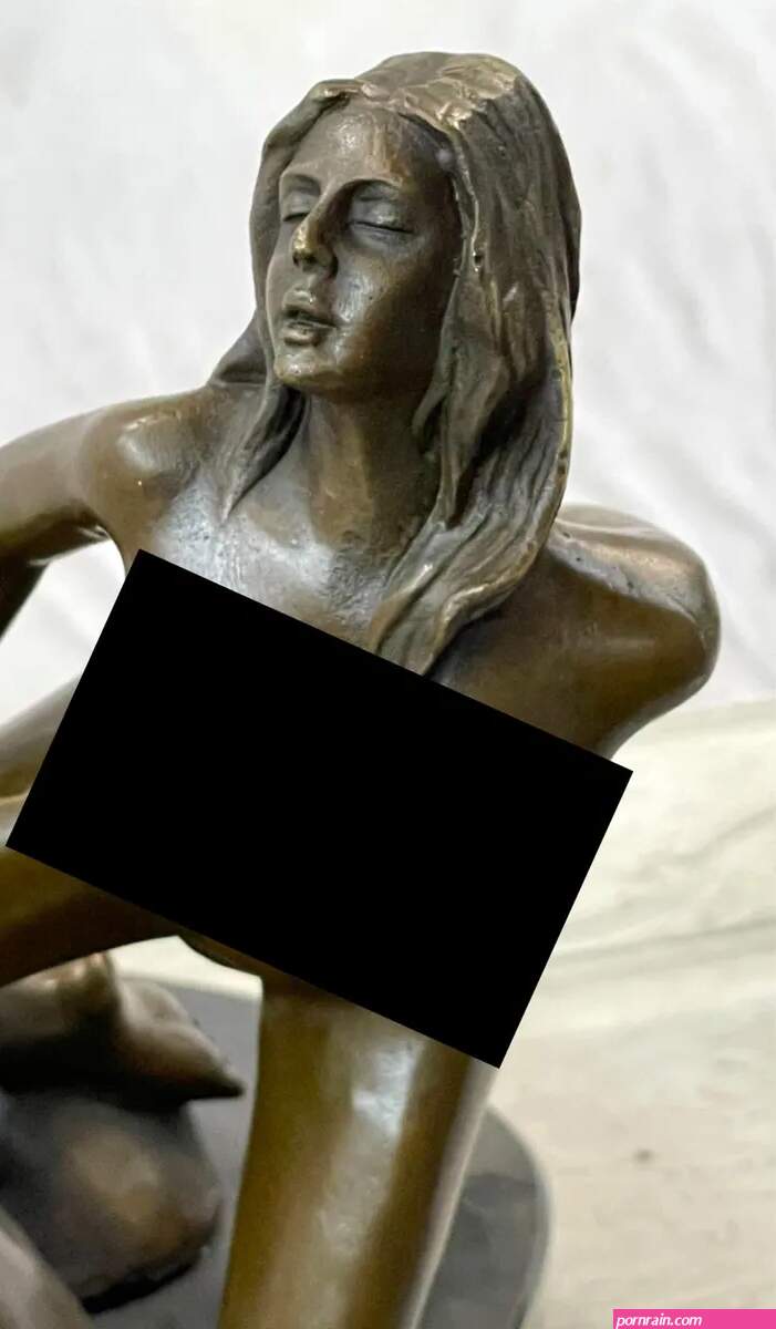 Bronze Nude Women Sculpture Erotic Abstract Art Naked Lady Statue Figure Gift