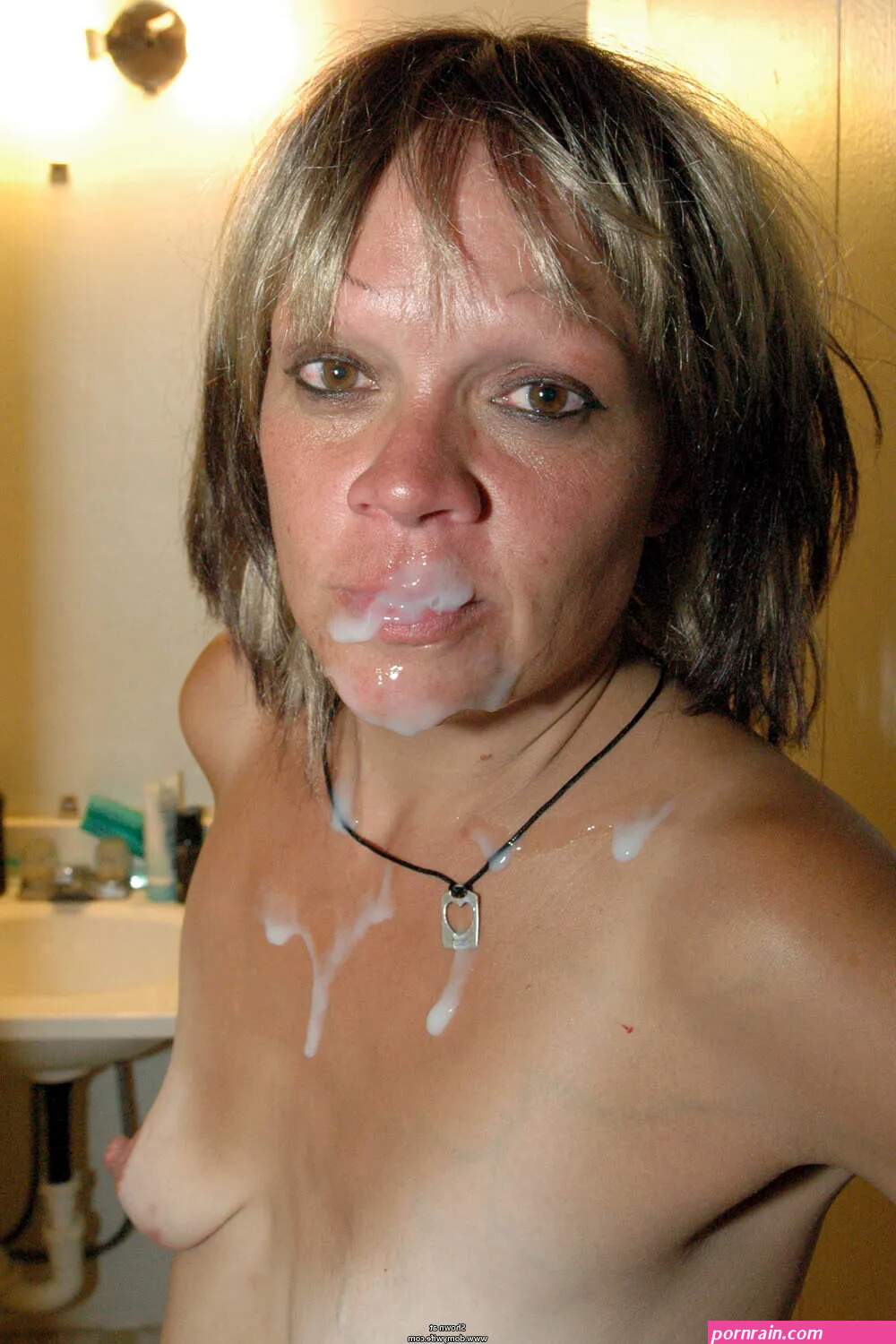 Homemade Old Granny Cum Drooling